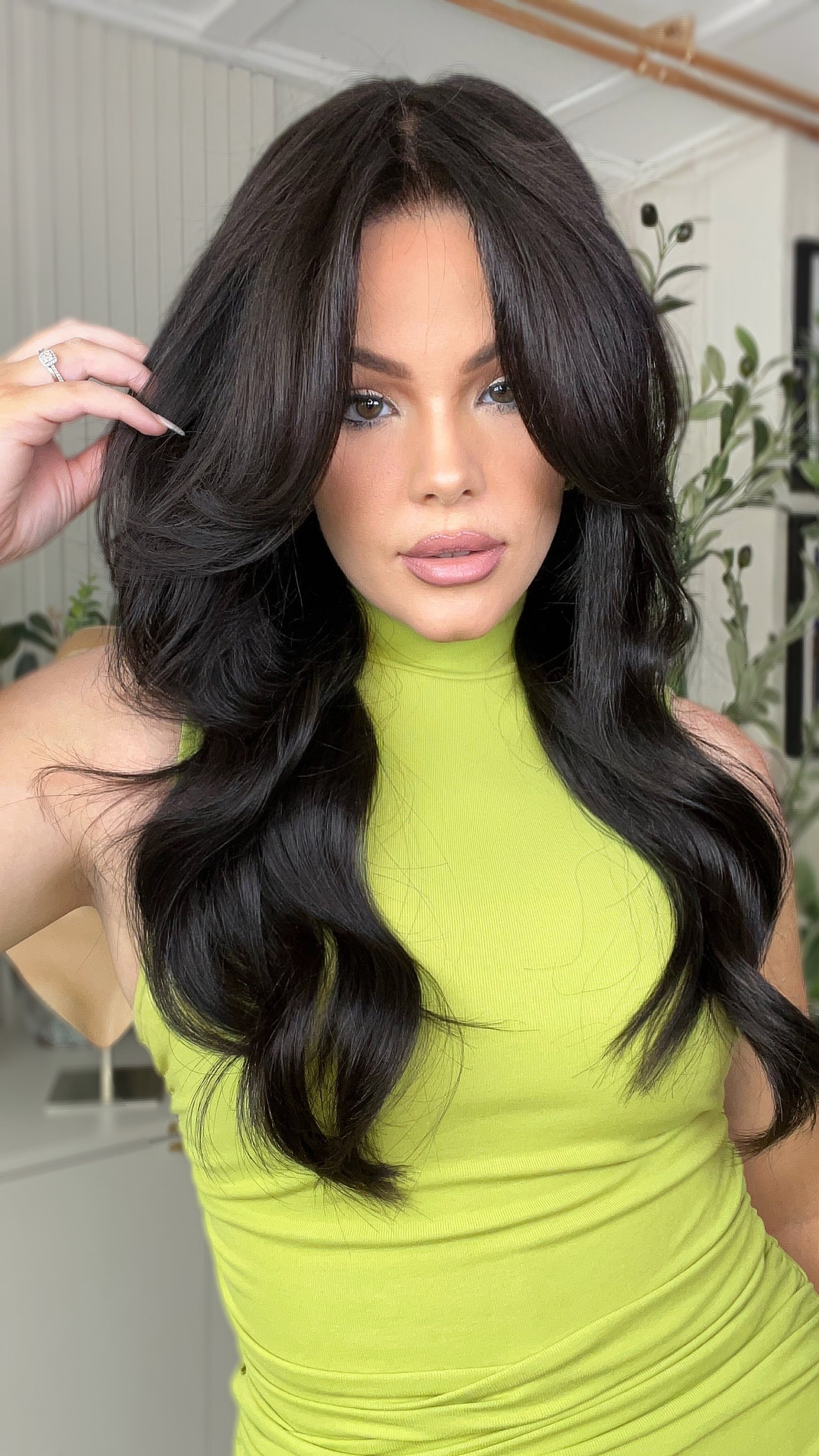 Body Wave Wigs 100% Real Human Hair for Caucasian 180% Density