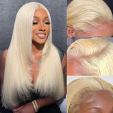 Layered 613 Light Blonde Wig HD Lace Front Human Hair Wigs Brazilian Hair