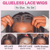 Balayage Highlight Colored Body Wave Wigs Human Hair Wigs