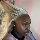 613 Honey Blonde Wig 13x4 HD Lace Front Human Hair Wigs Brazilian Straight Hair