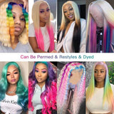 613 Light Blonde Hair Body Wave Brazilian Virgin Human Hair Wigs