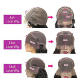 P4/27 Brown Blonde Highlight Brazilian Straight Hair HD Transparent Lace Frontal Human Hair Wigs