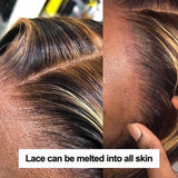 P4/27 Highlight HD Lace Wig Brazilian Straight Virgin Human Hair Wigs