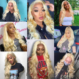 613 Honey Blonde HD Lace Wigs Body Wave Human Hair Wigs