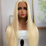 Layered 613 Light Blonde Wig HD Lace Front Human Hair Wigs Brazilian Hair